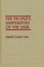 The People's Universities of the USSR