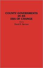 County Governments in an Era of Change