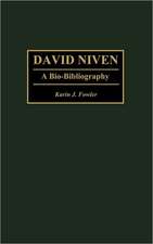 David Niven: A Bio-Bibliography