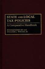 State and Local Tax Policies