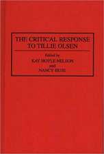 The Critical Response to Tillie Olsen