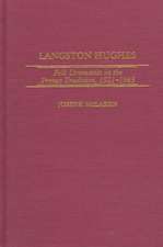 Langston Hughes: Folk Dramatist in the Protest Tradition, 1921-1943