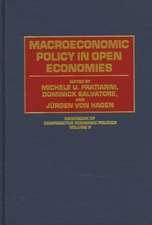 Macroeconomic Policy in Open Economies