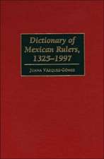 Dictionary of Mexican Rulers, 1325-1997