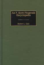 An F. Scott Fitzgerald Encyclopedia