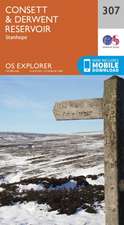 Ordnance Survey: Consett and Derwent Reservoir