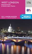 Ordnance Survey: West London, Rickmansworth & Staines