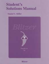 Precalculus Student's Solutions Manual