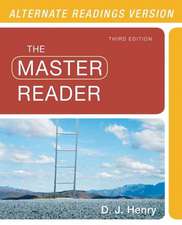 The Master Reader: Alternate Readings Version