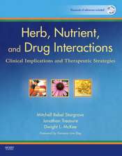 Herb, Nutrient, and Drug Interactions: Clinical Implications and Therapeutic Strategies