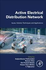 Active Electrical Distribution Network: Issues, Solution Techniques, and Applications