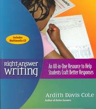 Right-Answer Writing: An All-in-One Resource to Help Students Craft Better Responses
