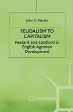 Feudalism to Capitalism: Peasant and Landlord in English Agrarian Development