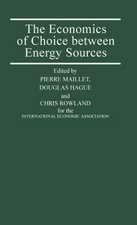 The Economics of Choice between Energy Sources