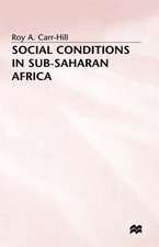 Social Conditions in Sub-Saharan Africa