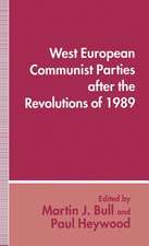 West European Communist Parties after the Revolutions of 1989