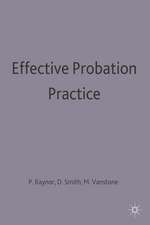 Effective Probation Practice