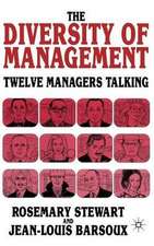 The Diversity of Management: Twelve Managers Talking