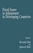 Fiscal Issues in Adjustment in Developing Countries