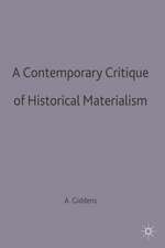 A Contemporary Critique of Historical Materialism