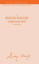 An Evelyn Waugh Chronology