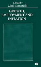 Growth, Employment and Inflation: Essays in Honour of John Cornwall