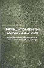 Regional Integration and Economic Development