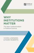 Why Institutions Matter