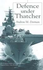 Defence Under Thatcher