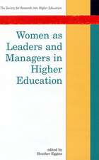 Women As Leaders And Managers In Higher Education