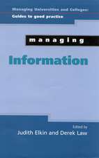 Managing Information