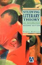 Studying Literary Theory: An Introduction