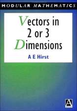 Vectors in Two or Three Dimensions