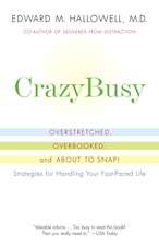 Crazybusy: Overstretched, Overbooked, and about to Snap! Strategies for Handling Your Fast-Paced Life