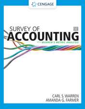 SURVEY OF ACCOUNTING 9/E