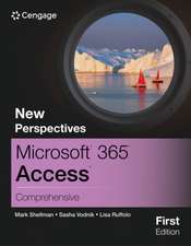 New Perspectives Microsoft® 365® Access® Comprehensive, First Edition