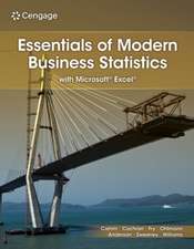 Essentials of Modern Business Statistics with Microsoft Excel