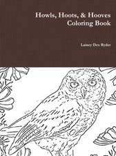 Howls, Hoots, & Hooves Coloring Book