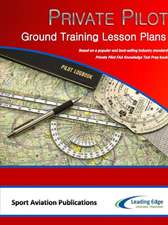 Private Pilot Ground Training Lesson Plans