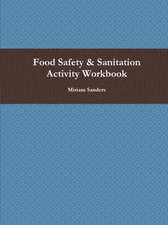 Food Safety & Sanitation Activity Workbook