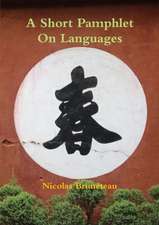 A Short Pamphlet On Languages