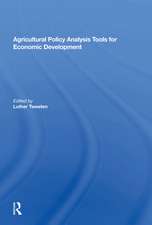 Agricultural Policy Analysis Tools For Economic Development