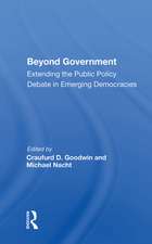 Beyond Government: Extending the Public Policy Debate in Emerging Democracies