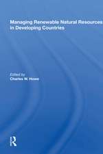 Managing Renewable Natural Resources in Developing Countries