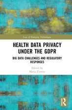 Health Data Privacy under the GDPR: Big Data Challenges and Regulatory Responses