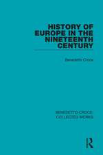 History of Europe in the Nineteenth Century