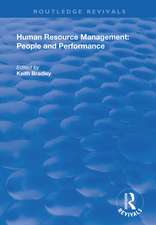 Human Resource Management: People and Performance