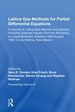 Lattice Gas Methods For Partial Differential Equations