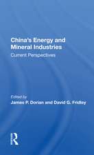 China's Energy and Mineral Industries: Current Perspectives