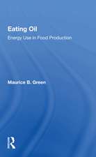 Eating Oil: Energy Use In Food Production